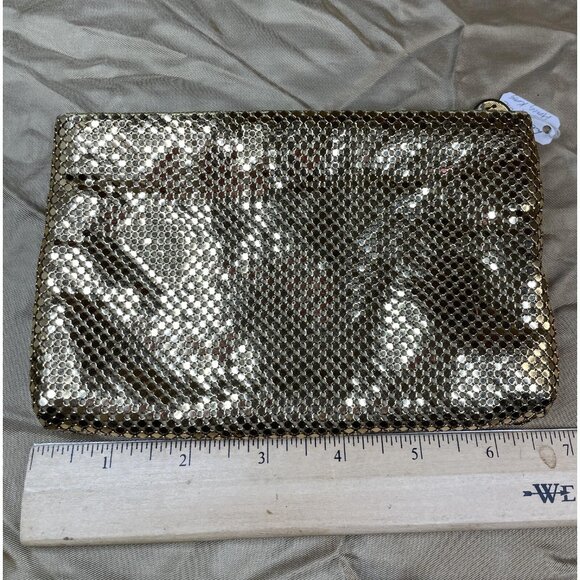 1960s LeRegale Gold Mesh Clutch Purse - Picture 8 of 9